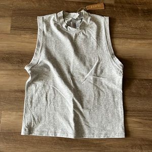 SKIMS cotton jersey mock neck tank